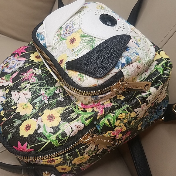 Betsey Johnson mini dog face backpack NWT - Picture 3 of 6